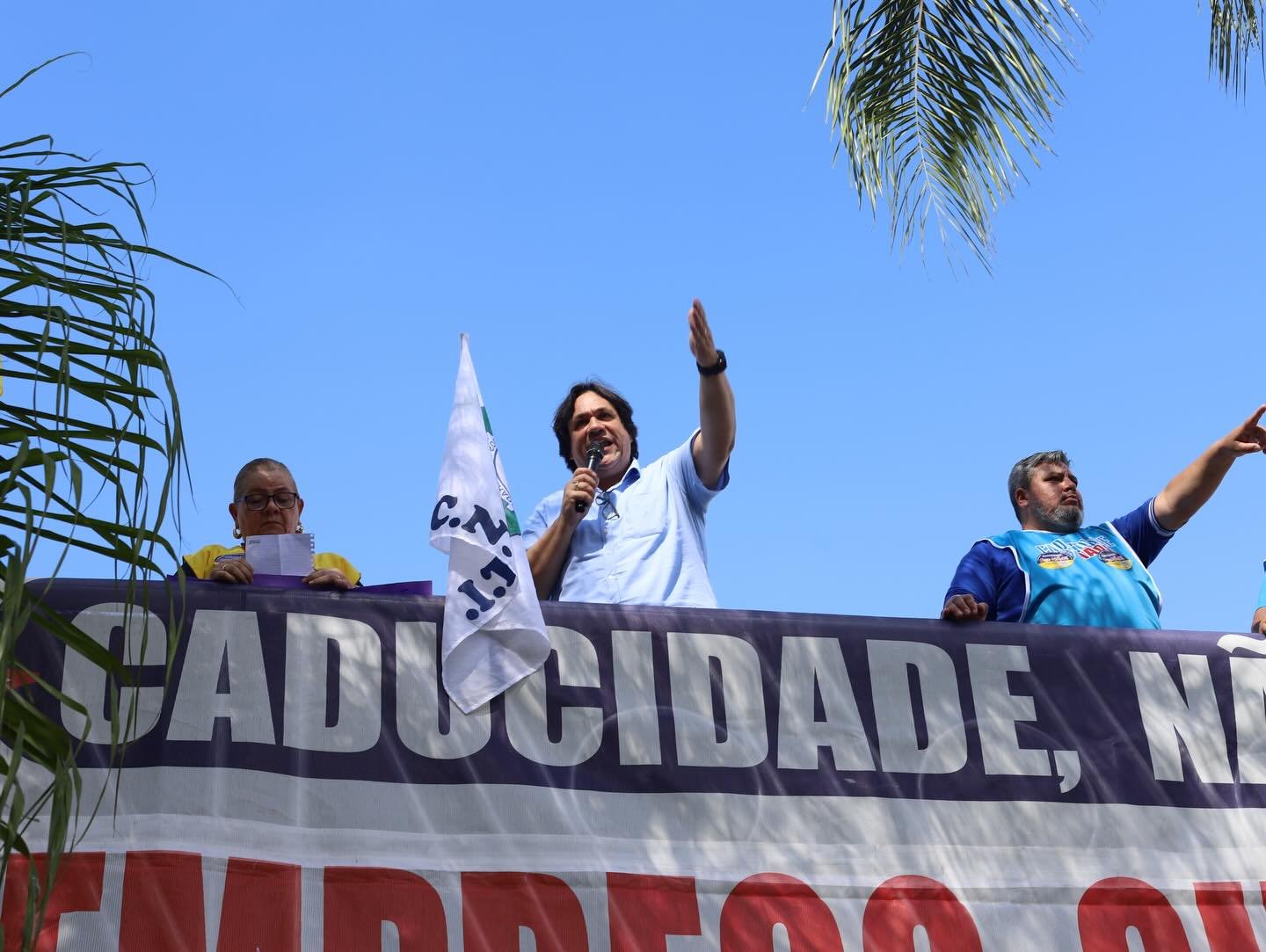 ANEEL: Sindicato faz ato contra a caducidade em Brasília.