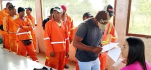 Eleição da CIPA em Serrinha com organização do Sintepav-BA.