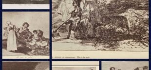 A série de gravuras de Goya, Los Desastres de la Guerra ("Os Desastres da Guerra"), criada entre 1810 e 1820, oferece uma expressão artística singularmente concentrada da cesura histórica da Guerra da Independência Espanhola.