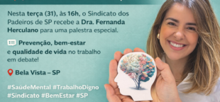 Padeiros SP: Dra. Fernanda palestra sobre saúde mental em SP