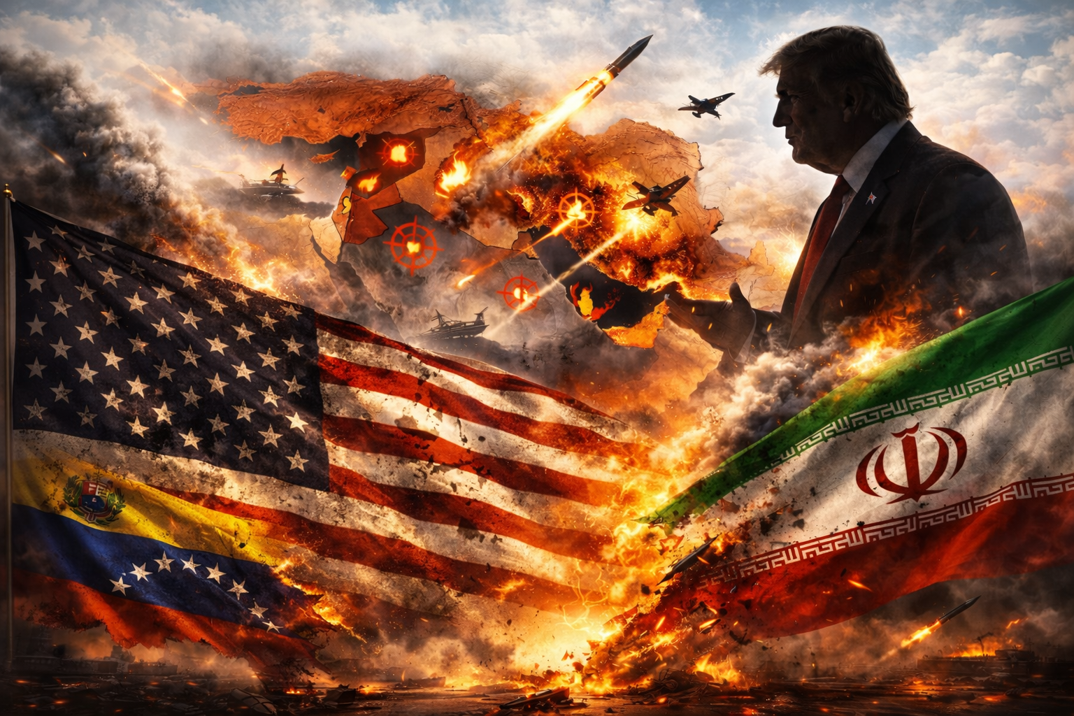 O império americano se torna imprevisível sob a liderança de Donald Trump e as consequências globais são caóticas.