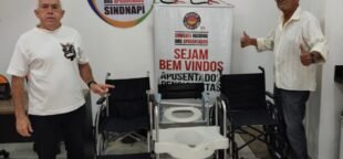 O Sindnapi ES está contribuindo para a comunidade com a doação de cadeiras de rodas e equipamentos essenciais.