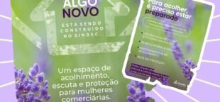 Sindec prepara espaço para acolhimento e proteção de mulheres comerciárias, com foco em capacitação e apoio em situações de violência.