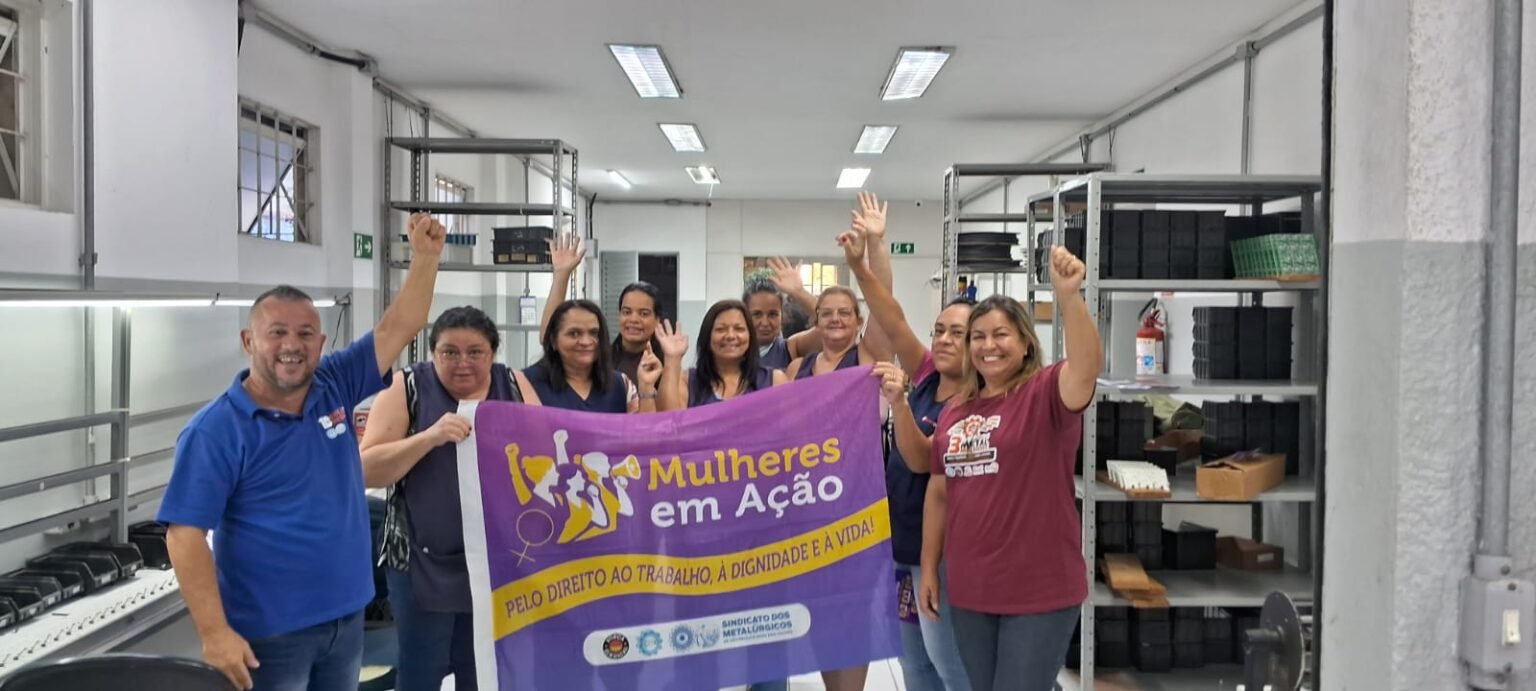 Metalúrgicos SP mobilizam base no Março Mulher e por direitos
