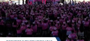 Unidade feminina em destaque no evento que celebrou a força e a luta das mulheres no Dia da Mulher.