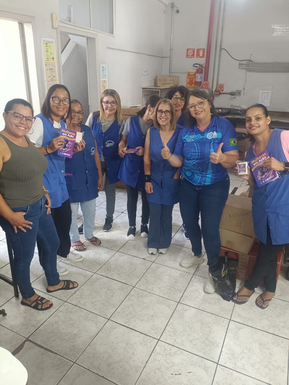 Renata na LICCO – Mulheres em Ação contra a violência, o feminicídio e as injustiças!