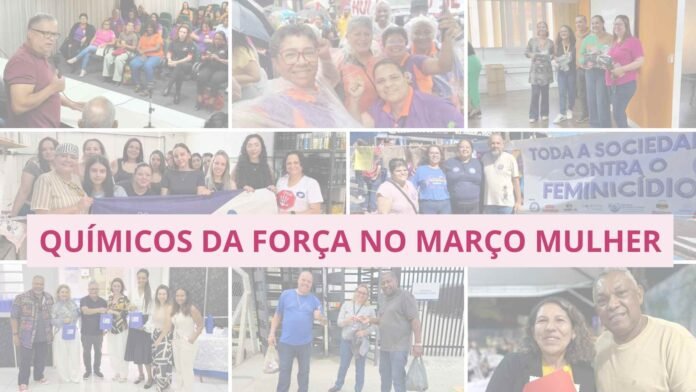 Março Mulher mobiliza sindicatos por direitos e igualdade