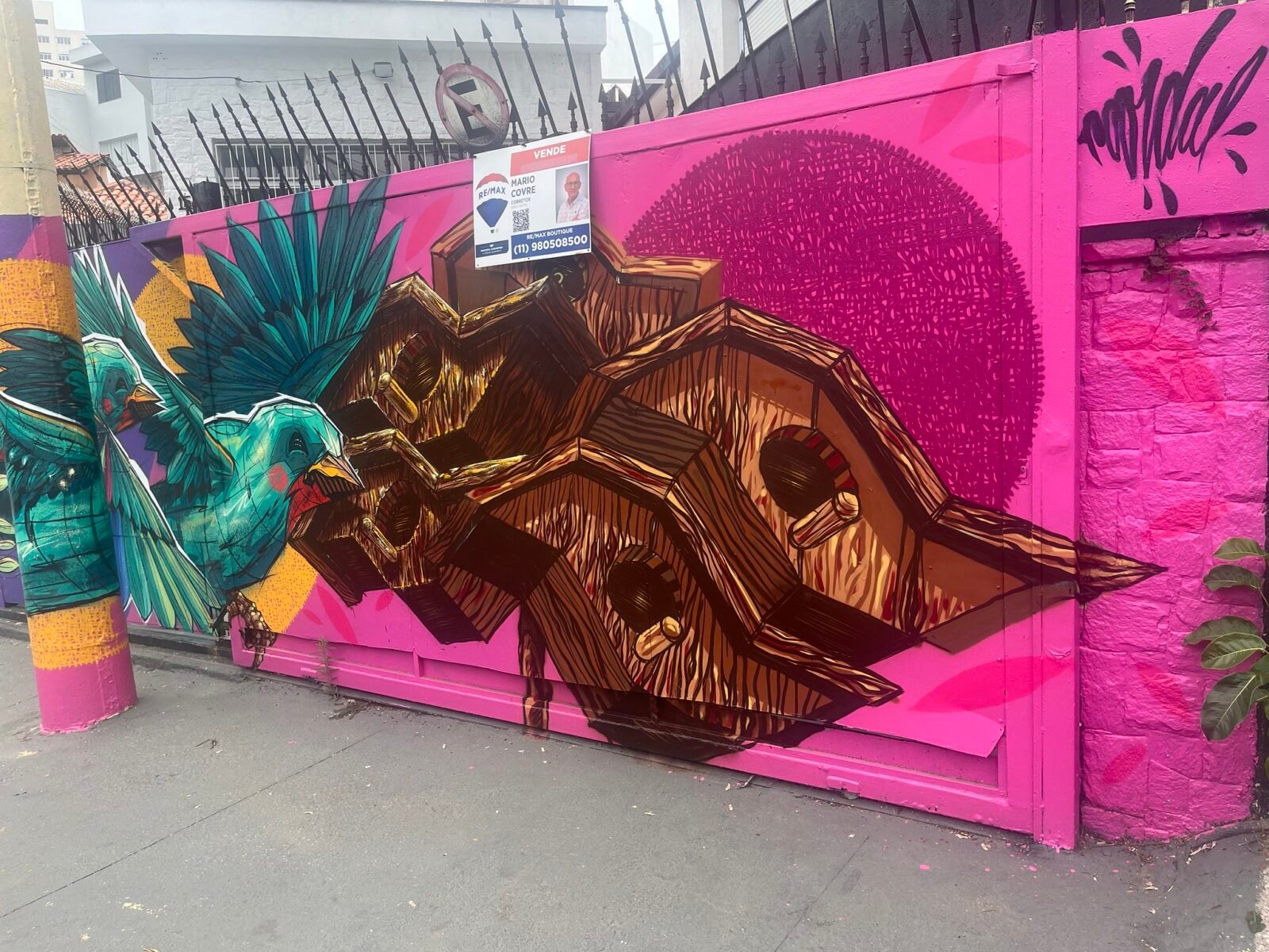 Arte de rua em Sampa; São Paulo tem street art/Foto: J Goncalves