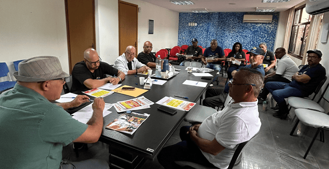 Diretores debatem Campanha Salarial Sinpospetro-RJ