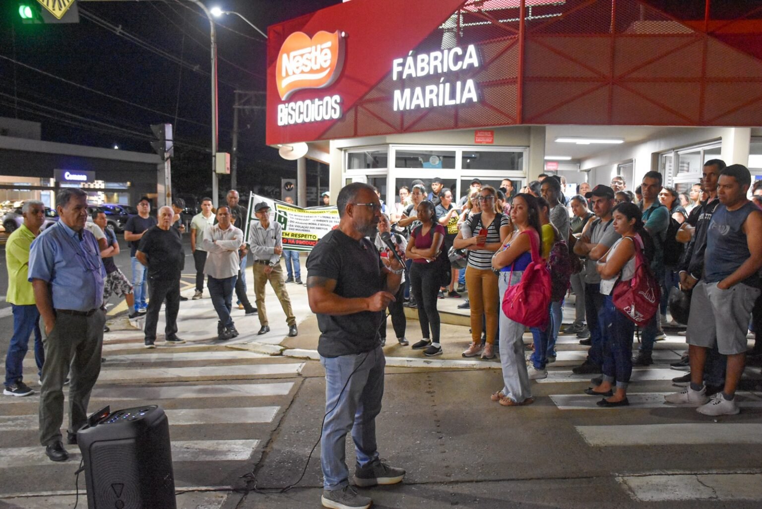 Trabalhadores da Nestlé estão se organizando contra o assédio e as práticas antissindicais em Marília-SP.