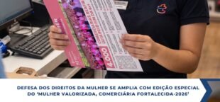 O Informe "Mulher Valorizada, Comerciária Fortalecida 2026" destaca o evento histórico com quatro mil comerciárias.