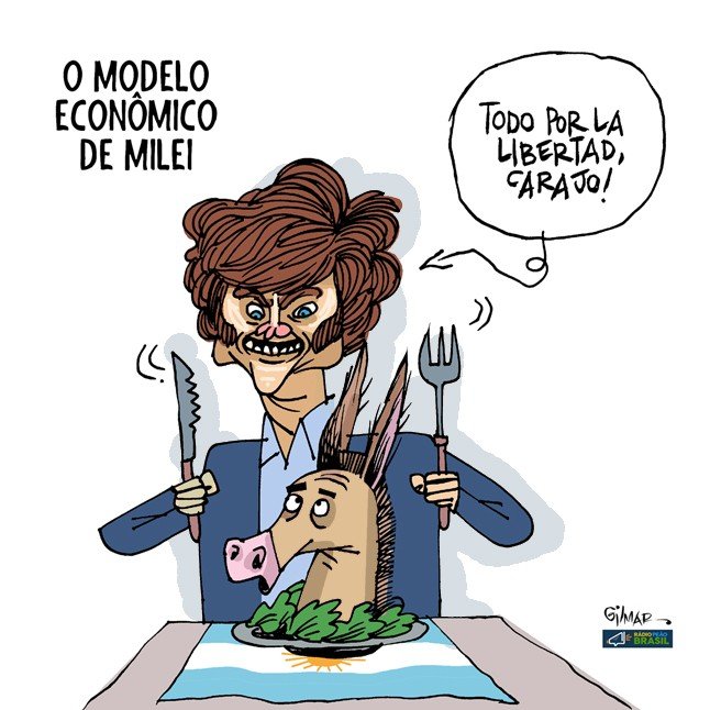 Charge do Gilmar