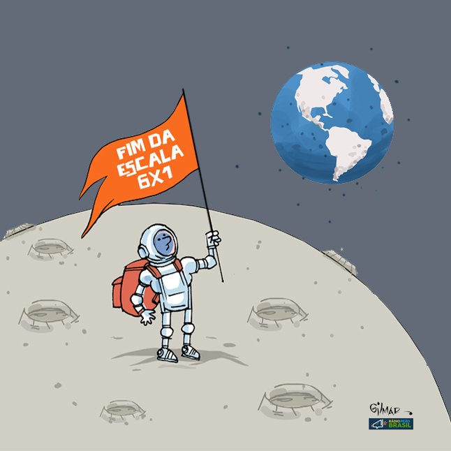 Charge do Gilmar