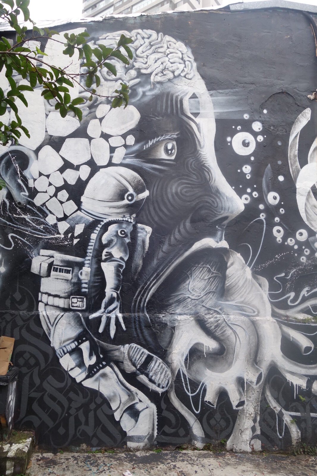 Arte de rua em Sampa; São Paulo tem street art/Foto: J Goncalves