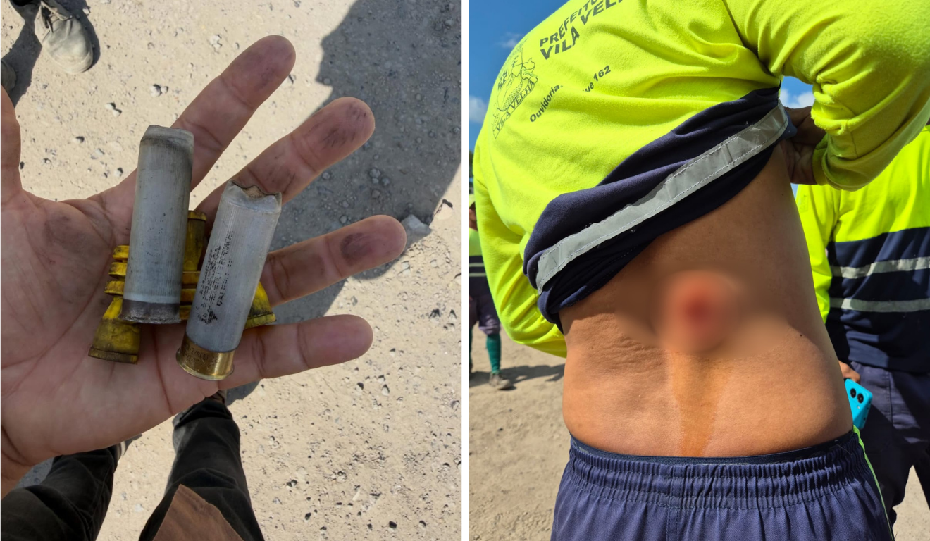 Garis denunciam violência durante protesto em Vila Velha