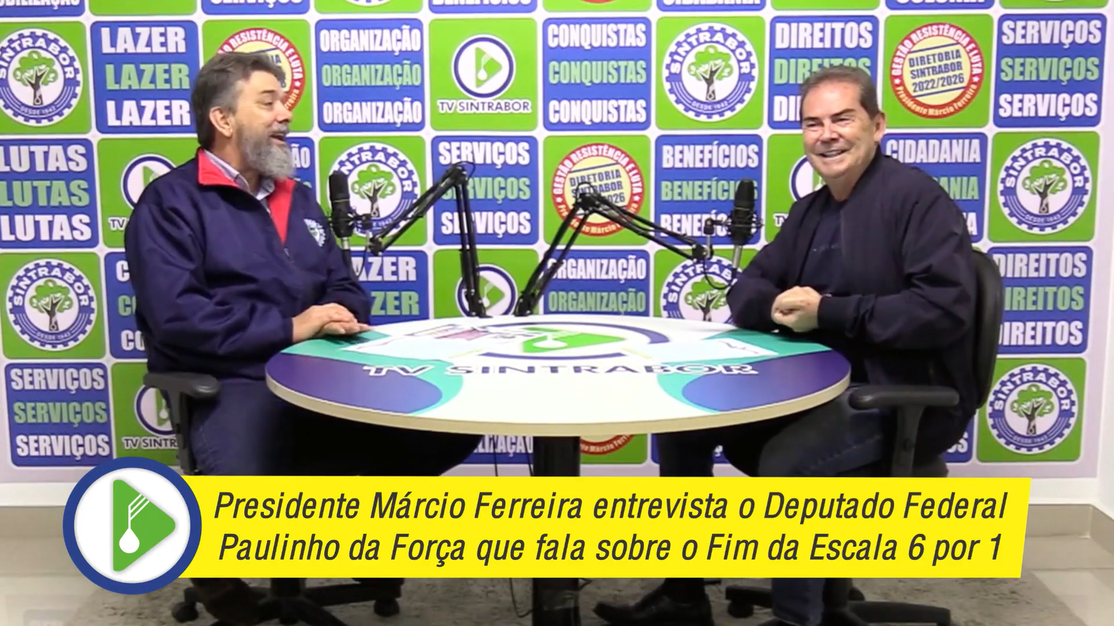 Márcio Ferreira e Paulinho da Força conversam sobre o fim da 6X1 e propostas para a redução da jornada de trabalho no Congresso.