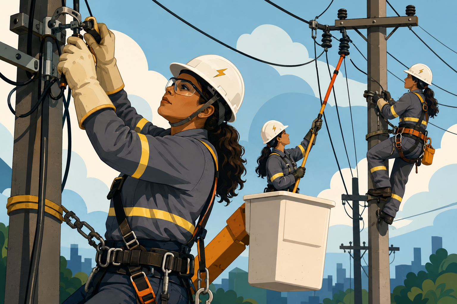 Celebre o Dia das Mães refletindo sobre as Mães Eletricitárias e seus papéis essenciais em casa e no trabalho.