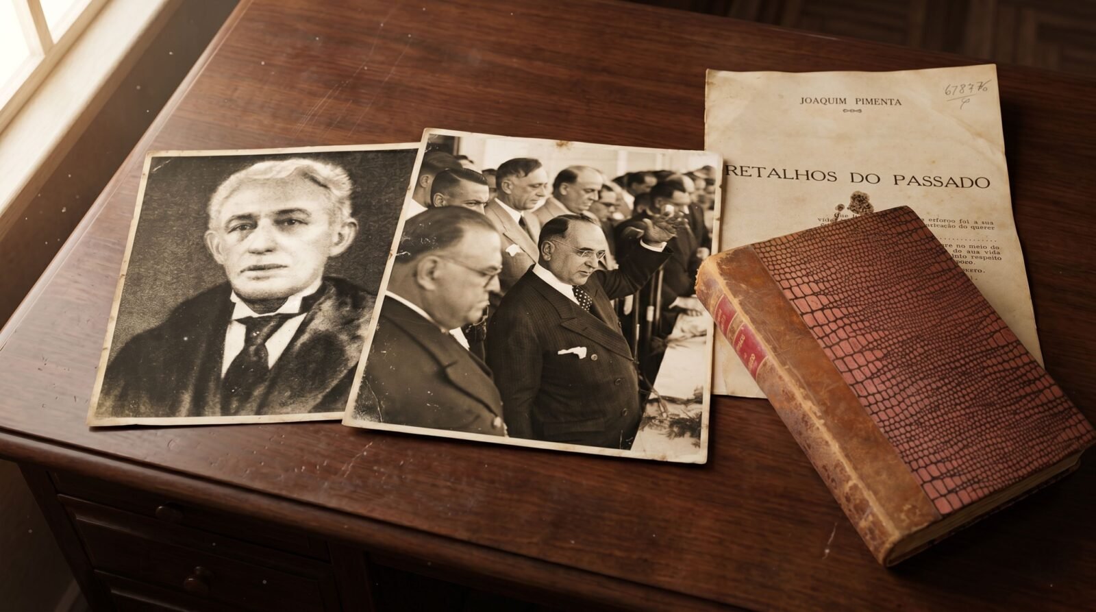 Retalhos do Passado, Memórias de Joaquim Pimenta, Retalhos do Passado Joaquim Pimenta, fala sobre sua influência na Consolidação das Leis do Trabalho, de 1943 e na Revolução de 30.