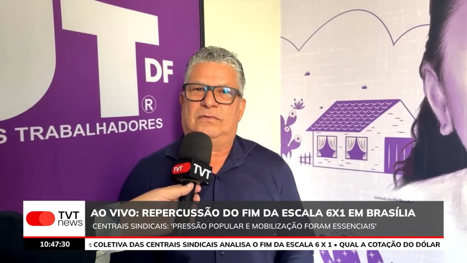Serginho reforça pressão por jornada de 40 horas