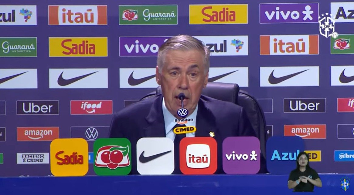 Neymar e mais 25: Ancelotti anuncia os 26 convocados