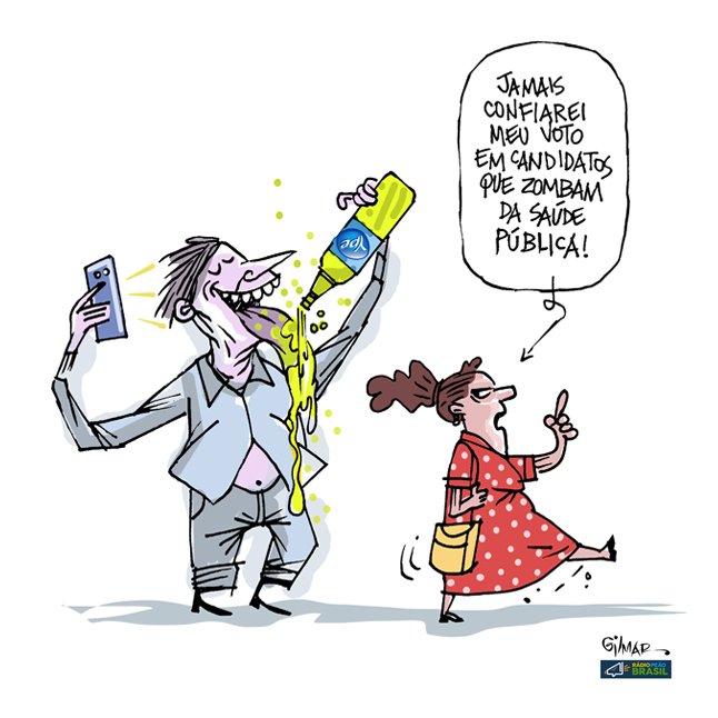 Charge do Gilmar