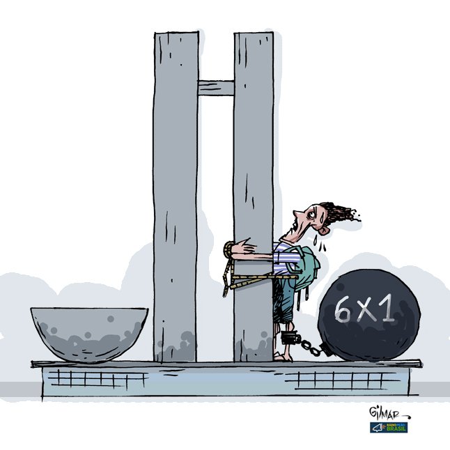 Charge do Gilmar