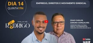 Juruna debate emprego e direitos no Fala Aí Rodrigo