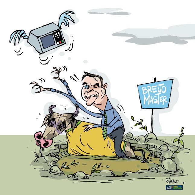 Charge do Gilmar
