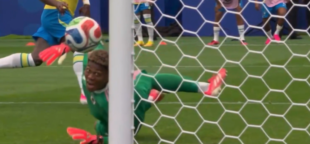 Brasil vence Japão e mantém vivo o sonho do hexacampeonato. Na foto: Vini Jr dribla seleção japonsea. Reprodução redes sociais