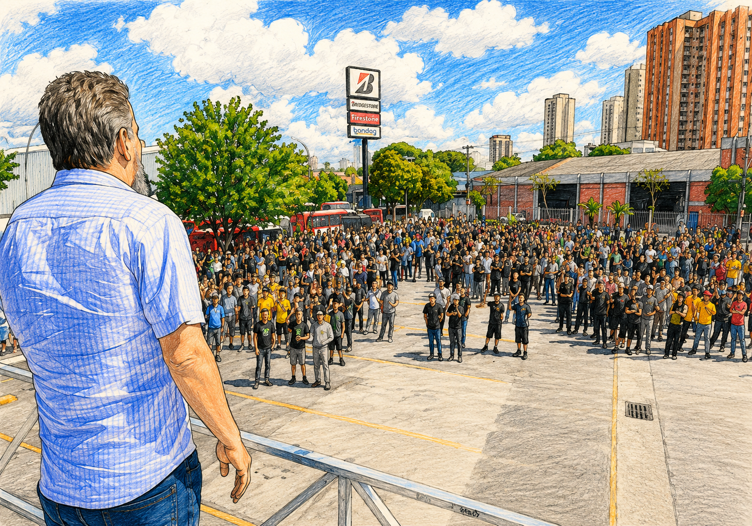 A assembleia dos trabalhadores da Bridgestone debaterá proposta.