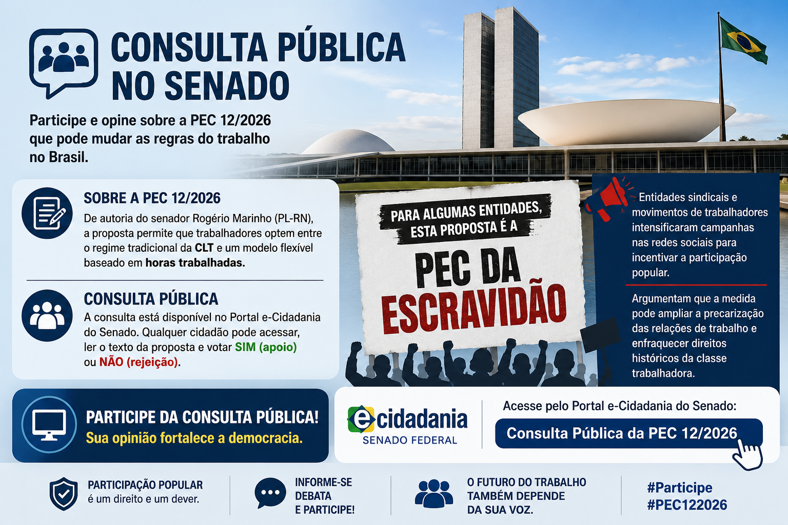 Consulta Pública sobre a PEC 12/2026
