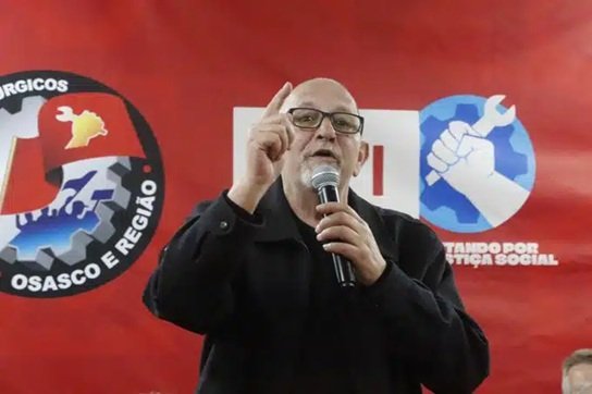 Magrão no lançamento do livro dos 60 anos do Sindicato, e 2024