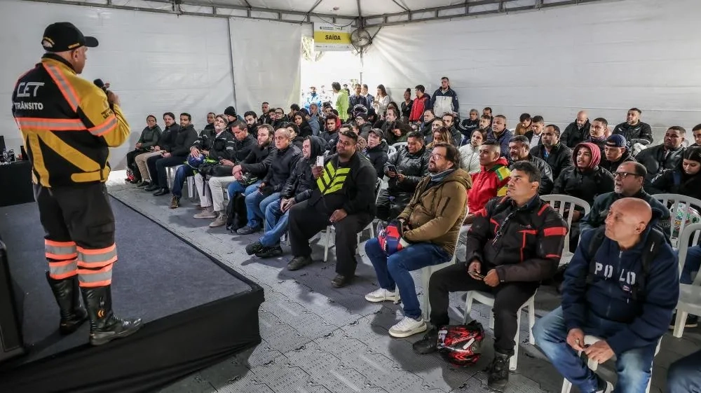 Mais de 4,5 mil motociclistas participam de ações educativas
