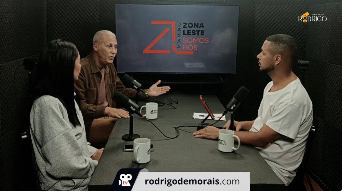 Rodrigo de Morais, Dra. Emily Oliveira e José Carlos no PodCast Rodrigo de Morais, Dra. Emily Oliveira e José Carlos no PodCast