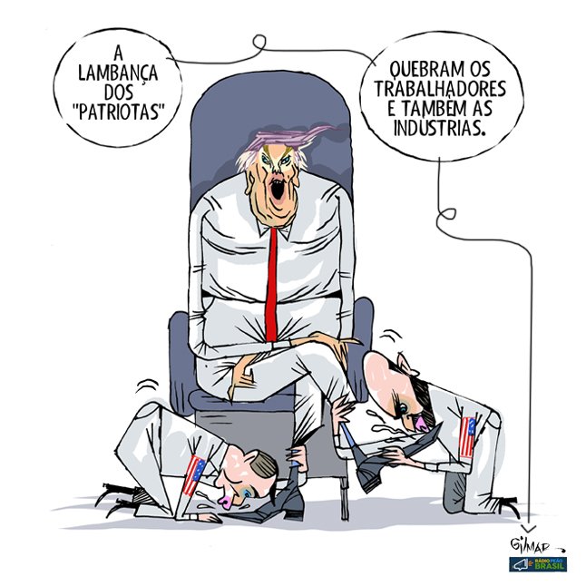 Charge do Gilmar