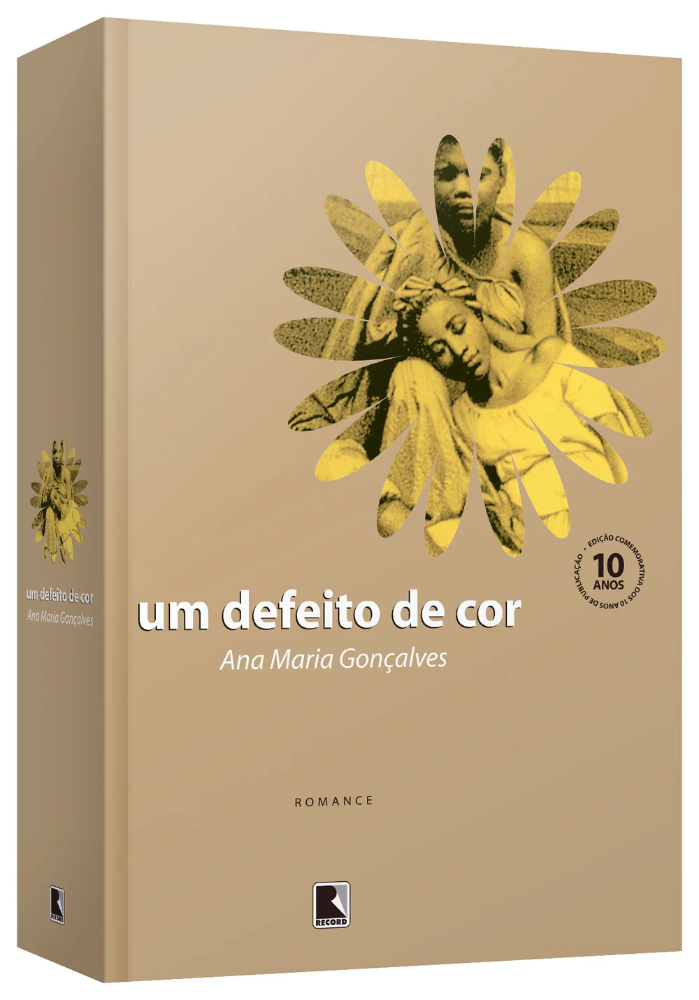 Capa do Livro Um defeito de Cor de Ana Maria Gonçalves, Editora Record