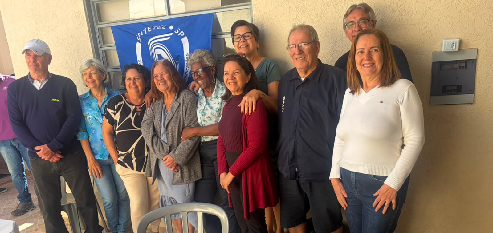 SINTETEL fortalece laços com aposentados em Ribeirão Preto