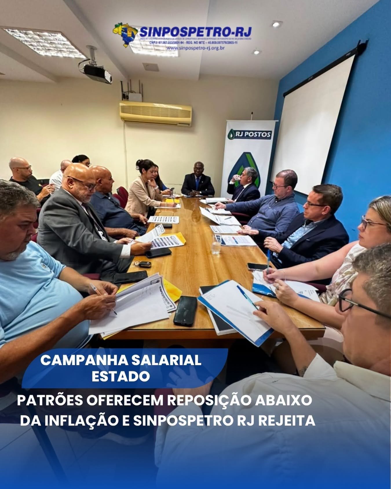 Campanha Salarial 2026 termina sem acordo, com proposta patronal considerada insuficiente pelos frentistas sem ganho real.