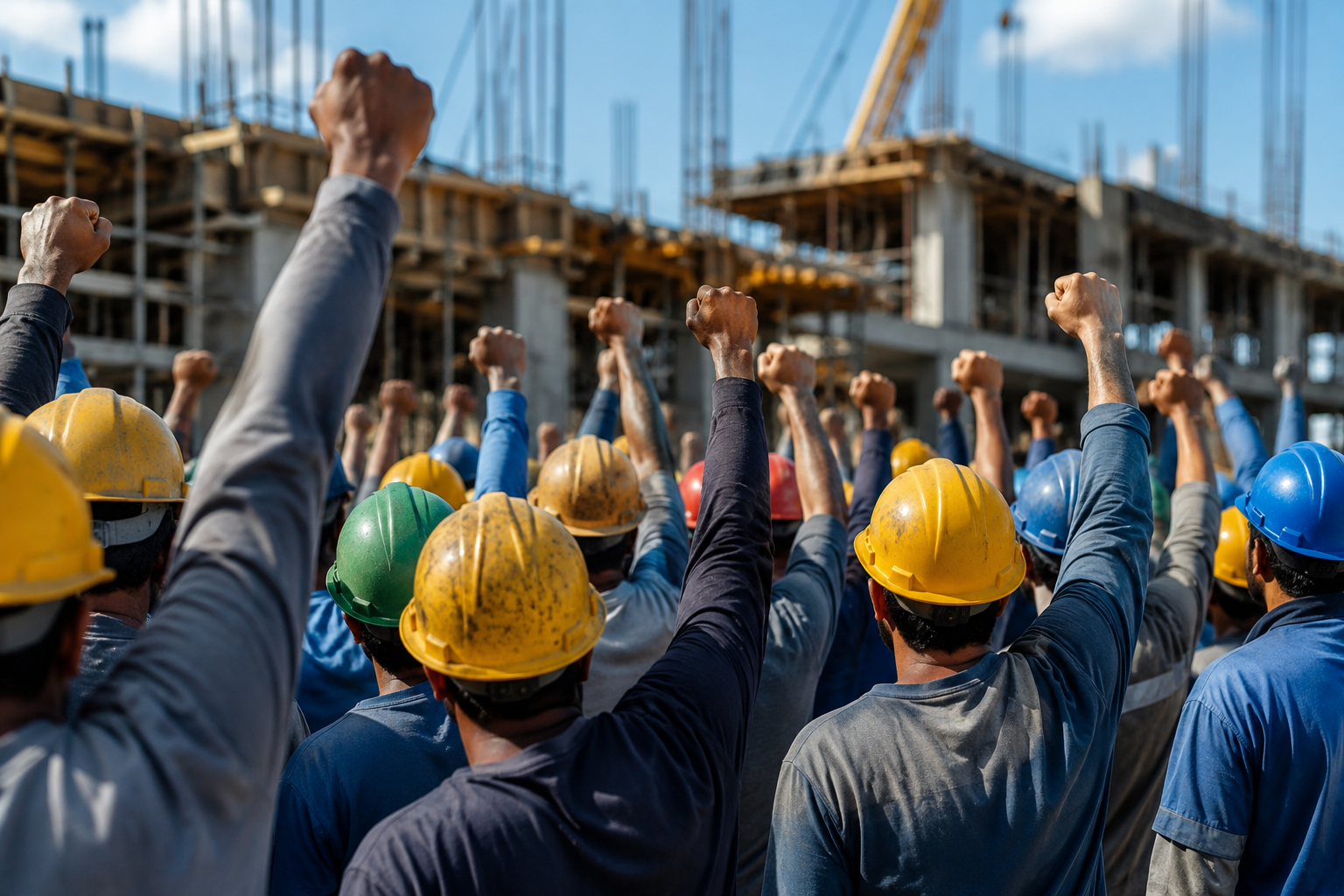 A mobilização dos trabalhadores garante ao Sintracon-SP reajuste e atualizações no vale-alimentação e vale-refeição! Sintracon-SP conquista reajuste de 5,15% para categoria