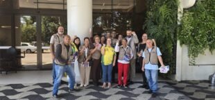 SinSaúdeSP Itinerante esteve nas unidades Madrid e Roma da Rede Santa Maggiore para mobilizar trabalhadores da saúde