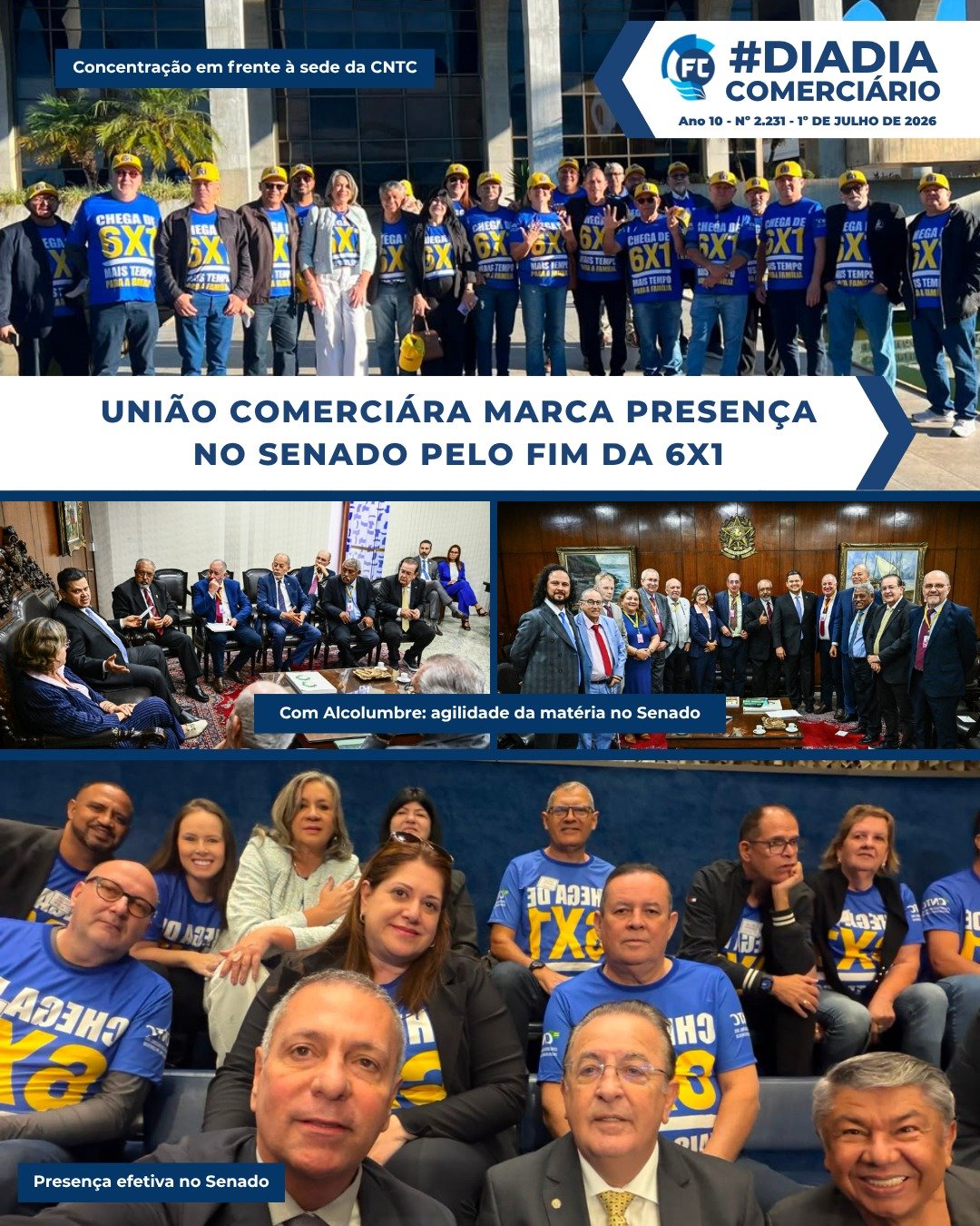 Comerciários se unem em sessão de debates pela aprovação da redução da jornada e fim da 6x1, com apoio de Márcia Caldas.