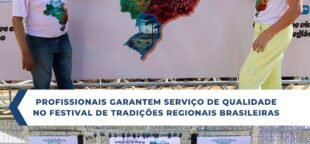 O Festival de Tradições Regionais destaca a cultura brasileira e arrecada alimentos para os necessitados.