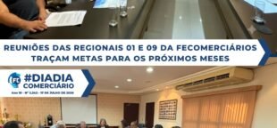 As Regionais 01 e 09 da Fecomerciários planejam ações para a valorização dos trabalhadores comerciários.