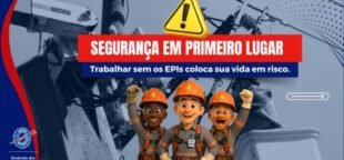 EPIs salvam vidas e reforçam segurança dos eletricitários