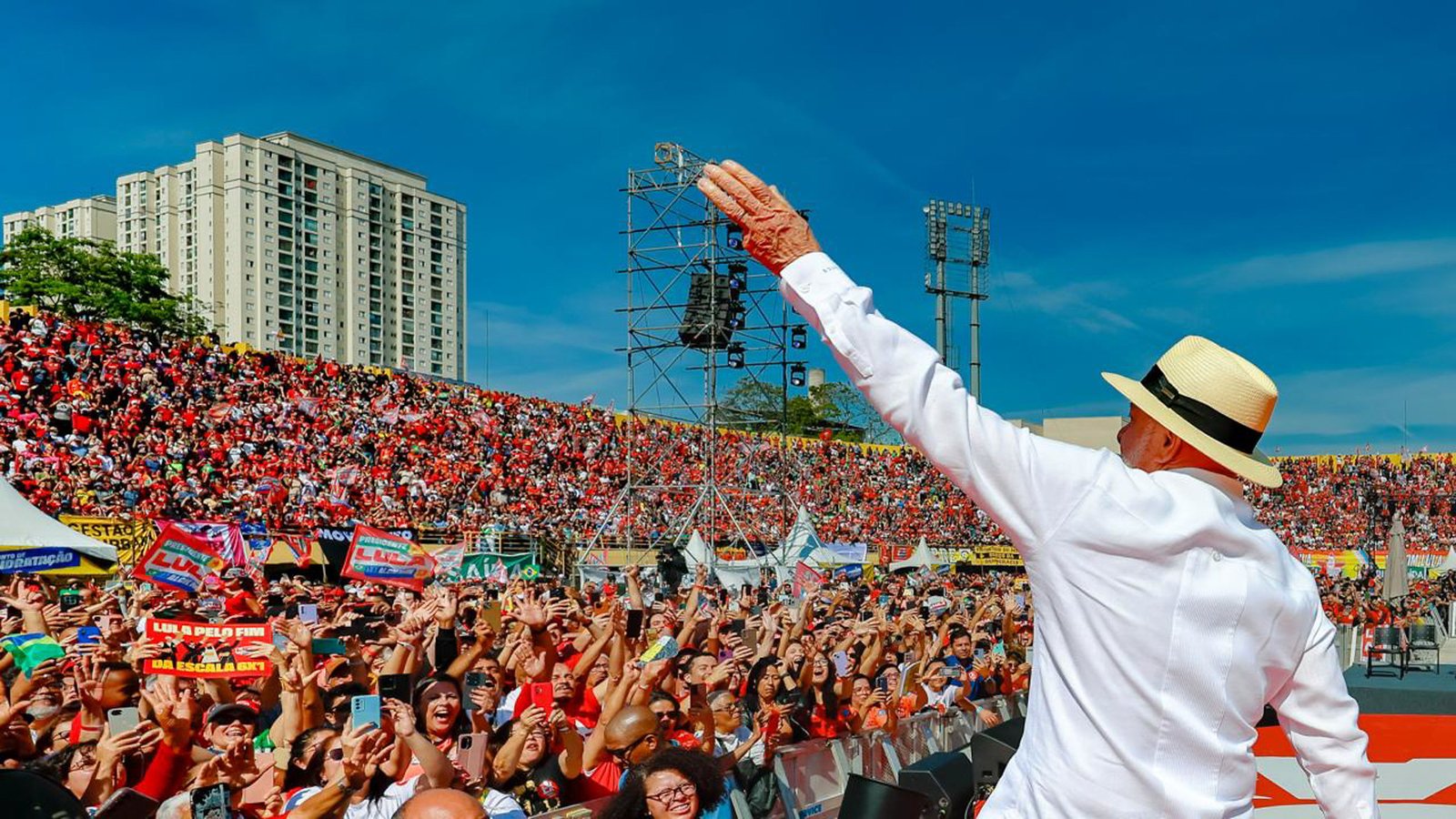 As eleições se aproximam e Lula pode ser a chave para a soberania nacional e a construção de um Brasil mais justo e forte. Foto: Lançamento Oficial da Campanha de Lula 2026, Ricardo Stuckert
