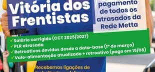 Sinpospetro RJ garante pagamentos atrasados na rede Metta