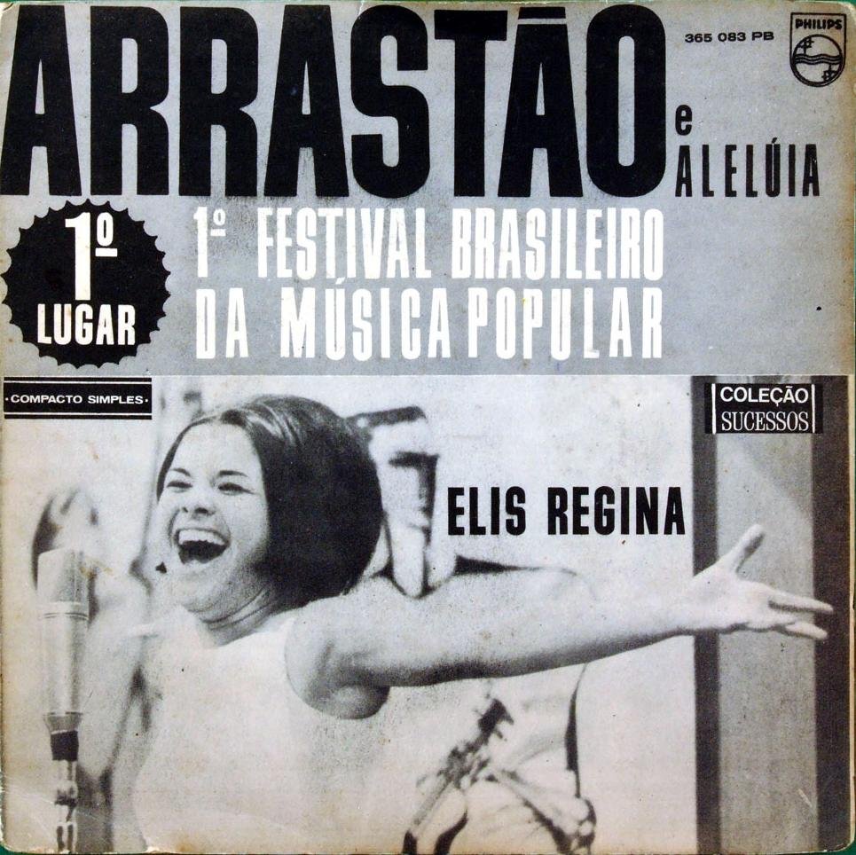 A Era dos Festivais, o relado de Hans Staden e a reinvenção cultural pela antropofagia no Brasil. Foto mostra Elis Regina, vencedora em 1965, com Arrastão. A Era dos Festivais, o relado de Hans Staden e a reinvenção cultural pela antropofagia no Brasil. Foto mostra Elis Regina, vencedora em 1965, com Arrastão.
