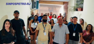 Sinpospetro RJ debate saúde mental e NR-1 em curso