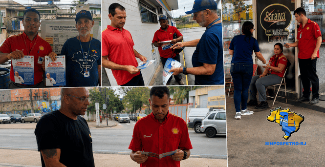 Sinpospetro RJ amplia pressão por ganho real