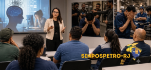 Sinpospetro RJ reforça saúde mental com curso sobre NR-1